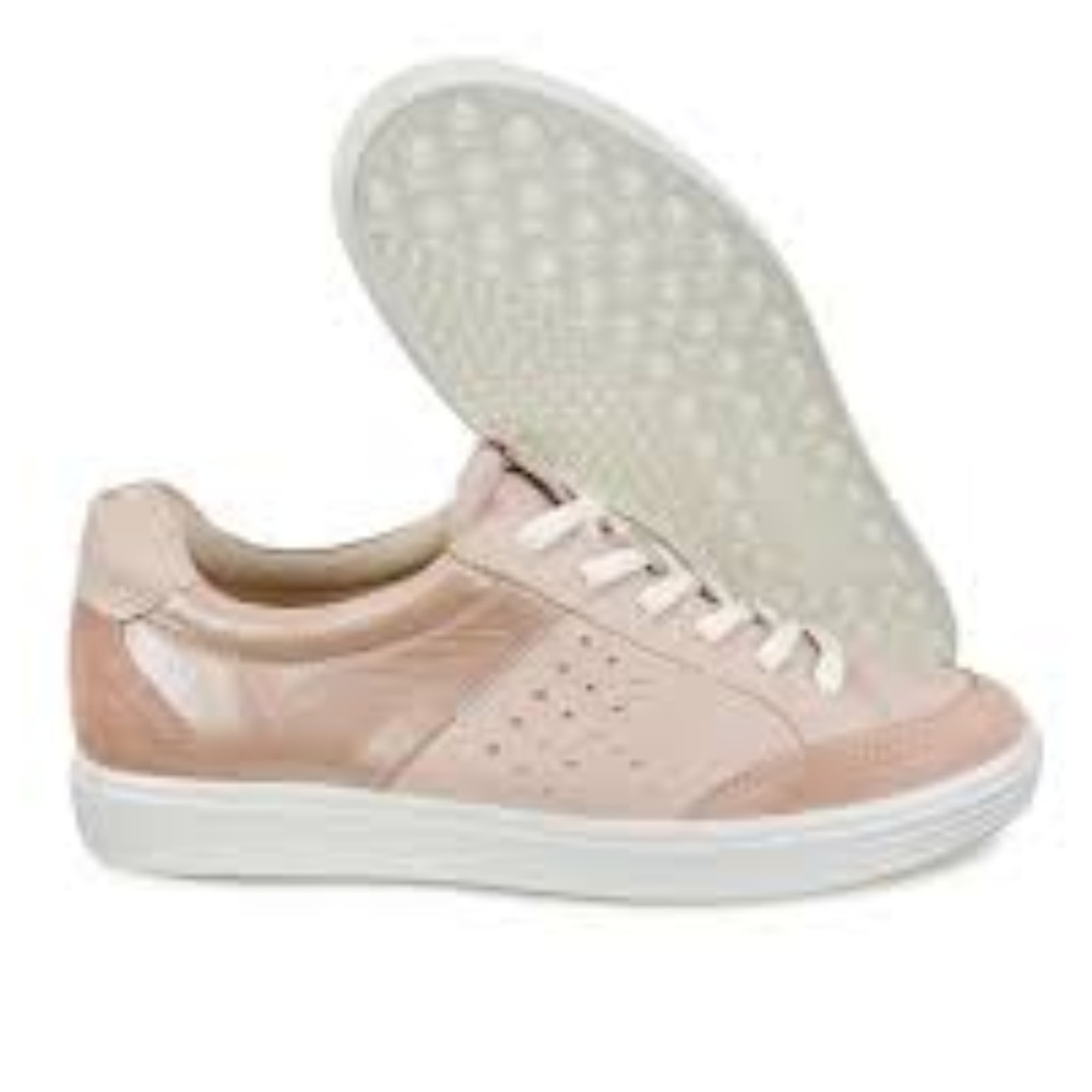 ECCO  WOMEN'S SOFT 7 LEISURE SNEAKER ROSE DUST